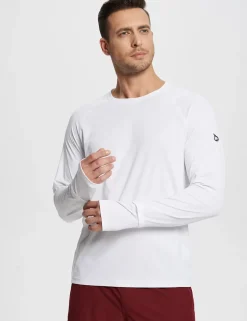 Baleaf Crew Neck Watch Window T-Shirt (Website Exclusive)^Men Long-Sleeved Shirts