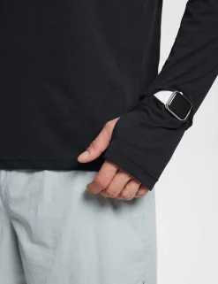 Baleaf Crew Neck Watch Window T-Shirt (Website Exclusive)^Men Long-Sleeved Shirts