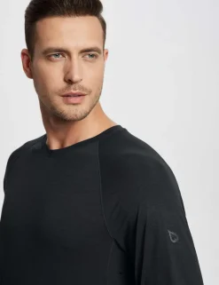 Baleaf Crew Neck Watch Window T-Shirt (Website Exclusive)^Men Long-Sleeved Shirts