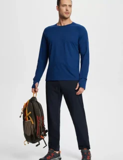 Baleaf Crew Neck Watch Window T-Shirt (Website Exclusive)^Men Long-Sleeved Shirts
