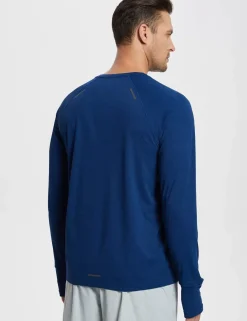 Baleaf Crew Neck Watch Window T-Shirt (Website Exclusive)^Men Long-Sleeved Shirts