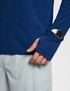 Baleaf Crew Neck Watch Window T-Shirt (Website Exclusive)^Men Long-Sleeved Shirts