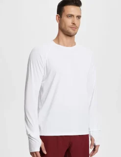 Baleaf Crew Neck Watch Window T-Shirt (Website Exclusive)^Men Long-Sleeved Shirts