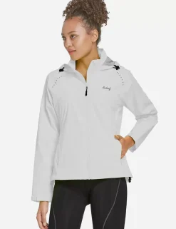 Baleaf Dwr Hooded Windbreaker^Women Jerseys & Track Jackets