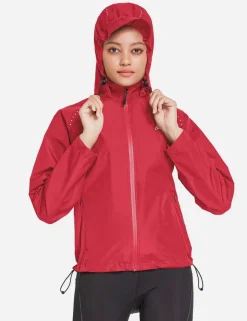 Baleaf Dwr Hooded Windbreaker^Women Jerseys & Track Jackets