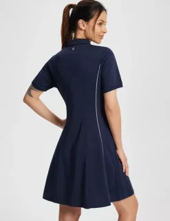 Baleaf Evergreen 1/4 Zipper Dress^Women Knee-Length