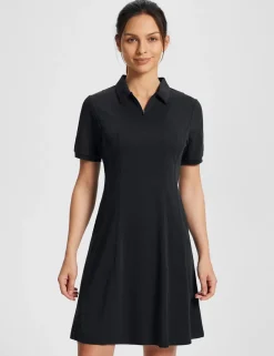 Baleaf Evergreen 1/4 Zipper Dress^Women Knee-Length