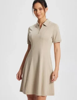 Baleaf Evergreen 1/4 Zipper Dress^Women Knee-Length