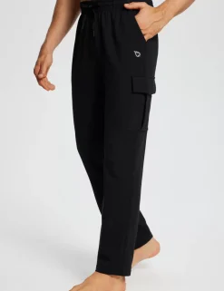 Baleaf Evergreen Cotton Cargo Sweatpants^Men Joggers & Sweatpants