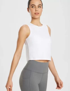 Baleaf Evergreen Cotton Crewneck Crop Top^Women Short-Sleeved & Tank Tops