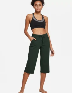 Baleaf Evergreen Cotton Cropped Pants^Women Capris