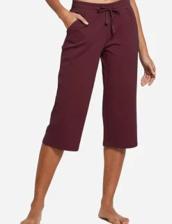 Baleaf Evergreen Cotton Cropped Pants^Women Capris