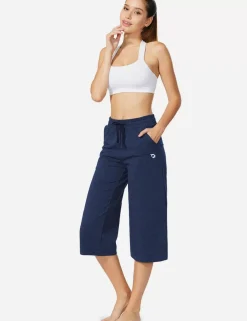 Baleaf Evergreen Cotton Cropped Pants^Women Capris