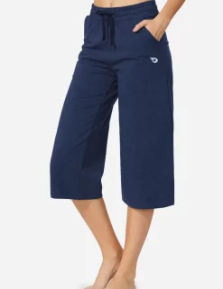 Baleaf Evergreen Cotton Cropped Pants^Women Capris