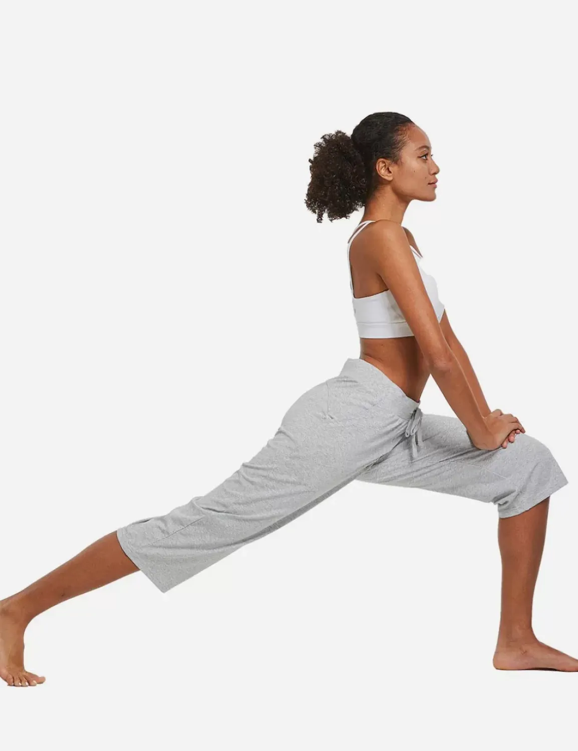 Baleaf Evergreen Cotton Cropped Sweatpants^Women Capris