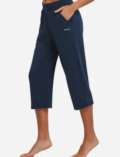 Baleaf Evergreen Cotton Cropped Sweatpants^Women Capris
