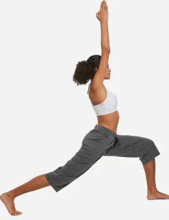 Baleaf Evergreen Cotton Cropped Sweatpants^Women Capris