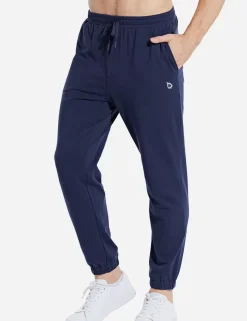 Baleaf Evergreen Cotton Elastic Cuffs Joggers^Men Joggers & Sweatpants