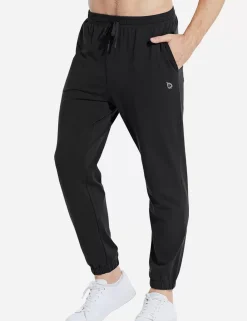 Baleaf Evergreen Cotton Elastic Cuffs Joggers^Men Joggers & Sweatpants