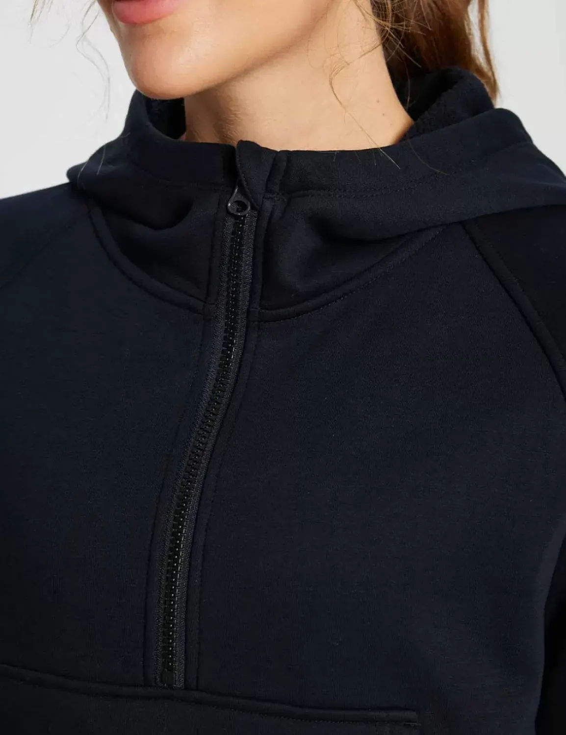 Baleaf Evergreen Cotton Half-Zip Pullover^Women Long-Sleeved