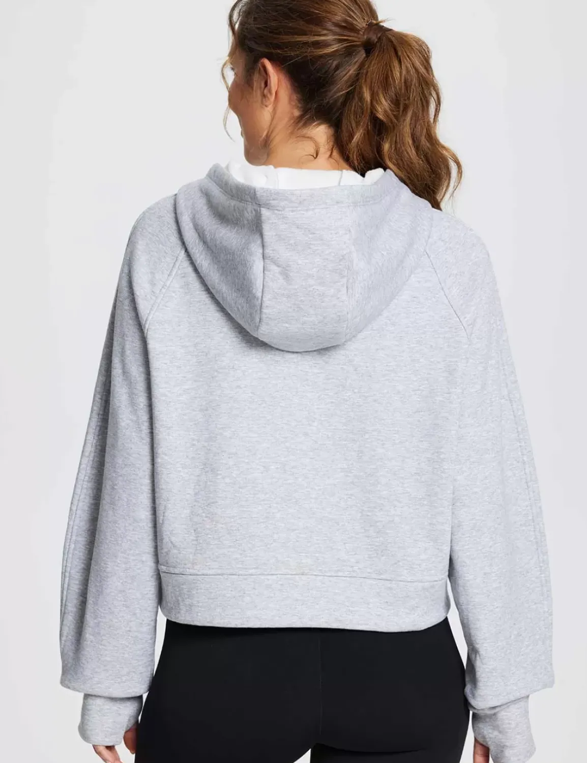 Baleaf Evergreen Cotton Half-Zip Pullover^Women Long-Sleeved