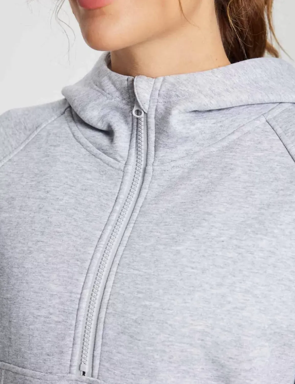 Baleaf Evergreen Cotton Half-Zip Pullover^Women Long-Sleeved