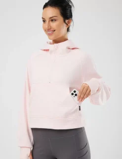 Baleaf Evergreen Cotton Half-Zip Pullover^Women Long-Sleeved
