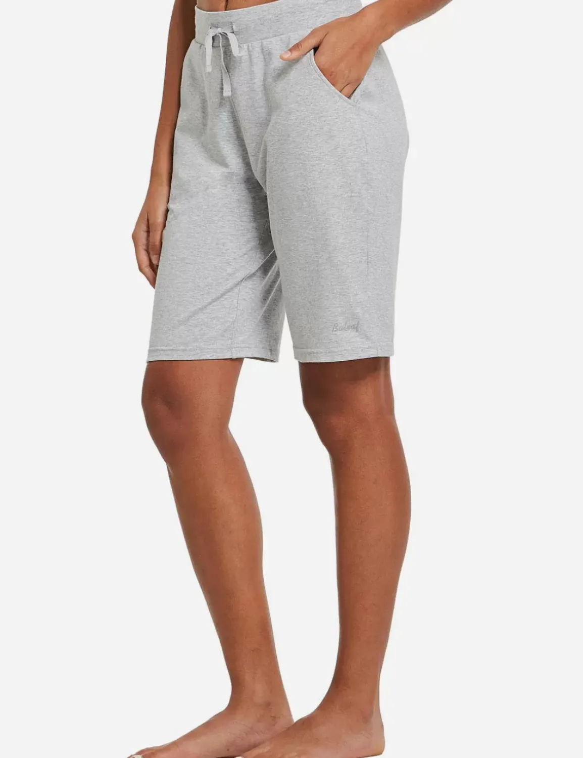 Baleaf Evergreen Cotton Knee-Length Shorts^Women Shorts & Underwear