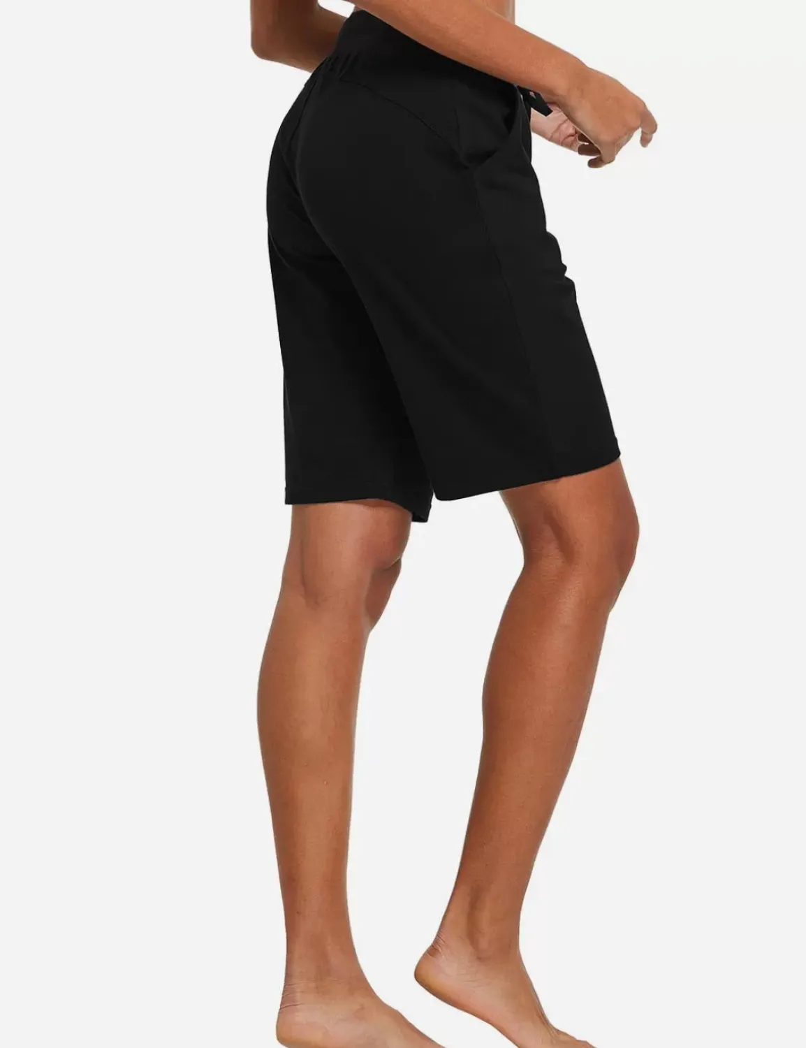 Baleaf Evergreen Cotton Knee-Length Shorts^Women Shorts & Underwear