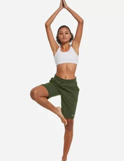 Baleaf Evergreen Cotton Knee-Length Shorts^Women Knee-Length
