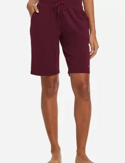 Baleaf Evergreen Cotton Knee-Length Shorts^Women Knee-Length