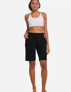Baleaf Evergreen Cotton Knee-Length Shorts^Women Knee-Length