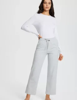 Baleaf Evergreen Cotton Pocketed Straight Leg Pants^Women Fleece-Lined