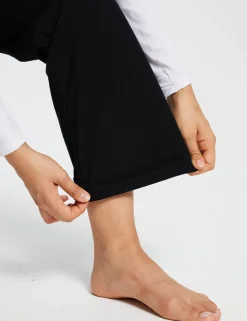 Baleaf Evergreen Cotton Pocketed Straight Leg Pants^Women Fleece-Lined