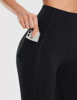 Baleaf Evergreen Cotton Pocketed Capris^Women Knee-Length