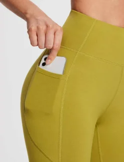 Baleaf Evergreen Cotton Pocketed Capris^Women Knee-Length
