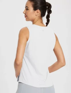 Baleaf Evergreen Cotton Side Slit Tank Top^Women Short-Sleeved & Tank Tops