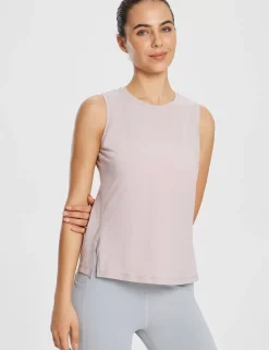 Baleaf Evergreen Cotton Side Slit Tank Top^Women Short-Sleeved & Tank Tops