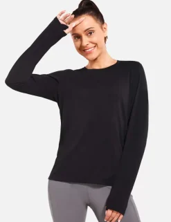 Baleaf Evergreen Crew Neck Shirt^Women Long-Sleeved