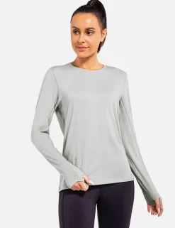 Baleaf Evergreen Crew Neck Shirt^Women Long-Sleeved