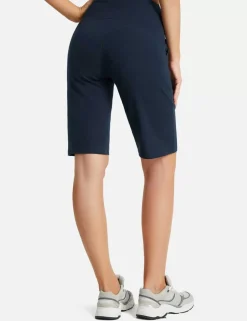 Baleaf Evergreen Drawstring Bermuda Shorts^Women Knee-Length