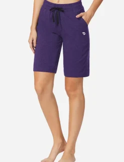 Baleaf Evergreen High Rise Bermuda Shorts^Women Shorts & Underwear