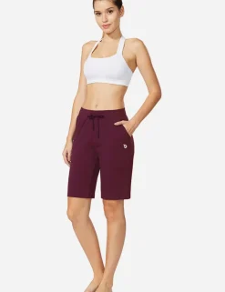Baleaf Evergreen High Rise Bermuda Shorts^Women Shorts & Underwear
