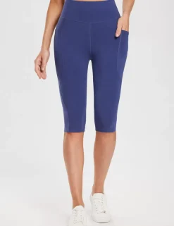 Baleaf Evergreen Knee-Length Pocketed Capris^Women Shorts & Underwear