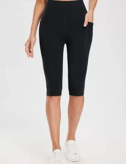 Baleaf Evergreen Knee-Length Pocketed Capris^Women Capris