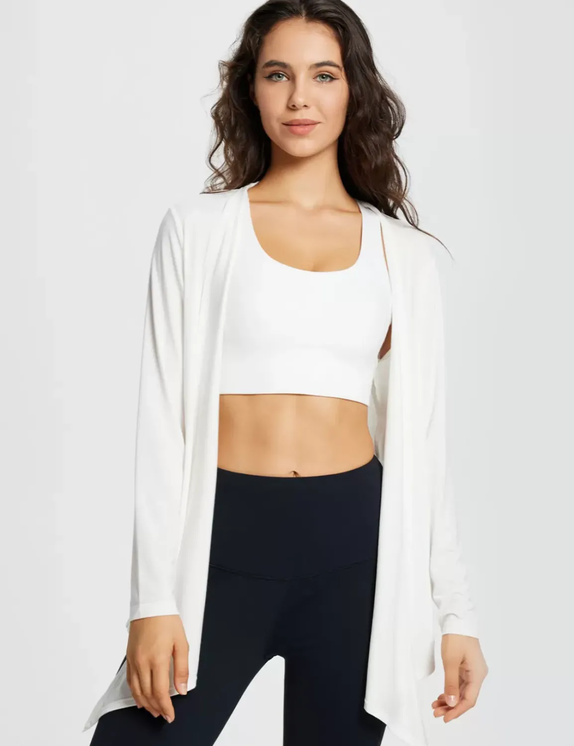 Baleaf Evergreen Lightweight Drape Cardigan^Women Long-Sleeved