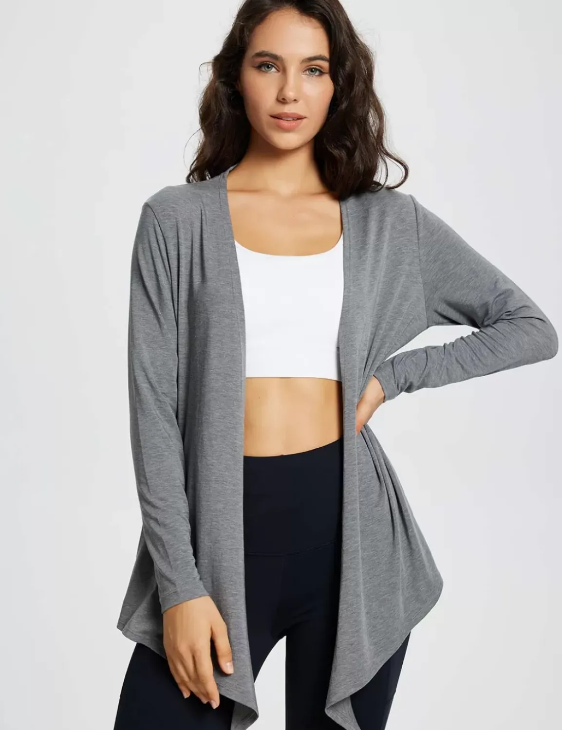 Baleaf Evergreen Lightweight Drape Cardigan^Women Long-Sleeved