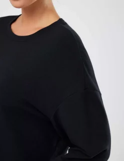 Baleaf Evergreen Modal Oversized Cropped Top (Website Exclusive)^Women Long-Sleeved