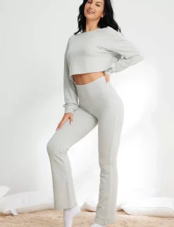 Baleaf Evergreen Modal Oversized Cropped Top (Website Exclusive)^Women Long-Sleeved