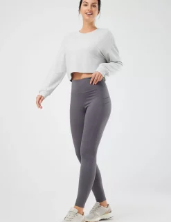 Baleaf Evergreen Modal Oversized Cropped Top (Website Exclusive)^Women Long-Sleeved
